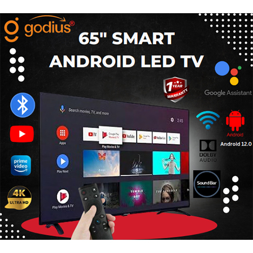 65 inch Smart Android LED TV
