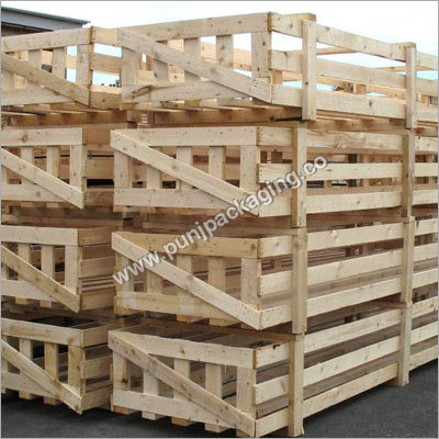 Wooden Open Crate