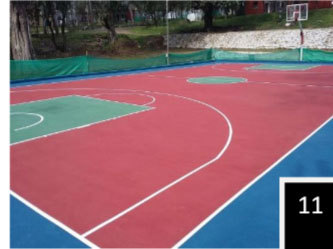 Outdoor Basketball Court