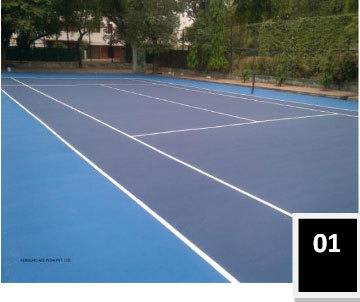 Lawn Tennis Court Flooring