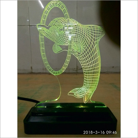 3D LED Dolphin Shape Lamp