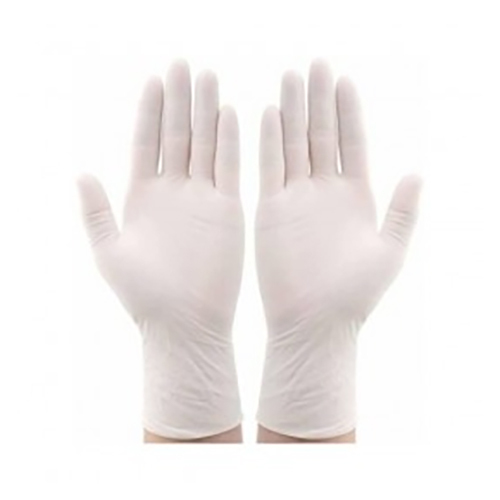 Kw 541 (L) - Latex Exam Gloves Large - Color: White