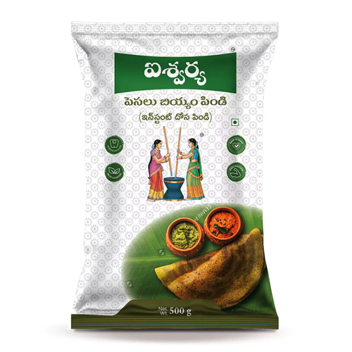 Aishwarya Moong Dal Rice Flour - Color: White