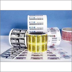 Barcode Printed Labels - Durable Vinyl Material, 2x4 Inches Size, Waterproof and Smudge-Proof Finish