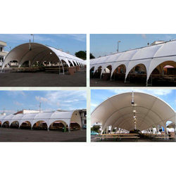 Arco Tunnel Coated Tent