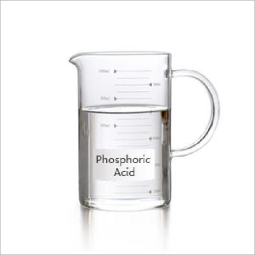 Phosphoric Acid - Industrial Grade Liquid, Room Temperature Storage for Industrial Usage