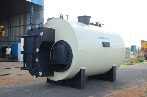 3 Pass Automatic Rice Mill Steam Boiler with Capacity of 6000 kg/hr
