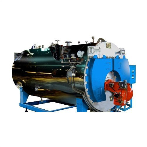 Industrial High Pressure Steem Boiler - Color: Blue