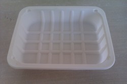 Biodegradable Rectangular 7 Inch Tray