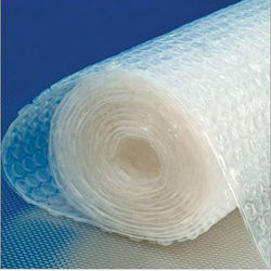 Air Bubble Film Rolls - Plastic Packaging, Customized Sizes, White Color | Optimal Durability, High 