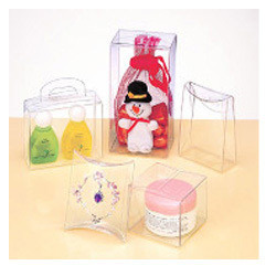 PVC Boxes - Durable Mixed Material with Optional Corrugated or Carton Board Tray and Lid, Customizab