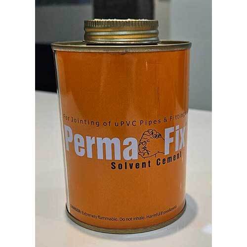 UPVC Solvent Cement Cans - Metal | Available in Various Sizes, Aluminum Lacquer Finish