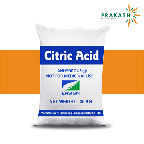 Citric Acid Anhydrous Powder - Application: Food