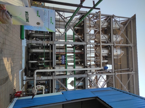 Industrial Evaporation Plant For Chemical Industries - Product Type: Heat Exchanger