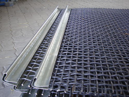 Spring Steel Wiremesh With Edge Preperation - Application: Industrial