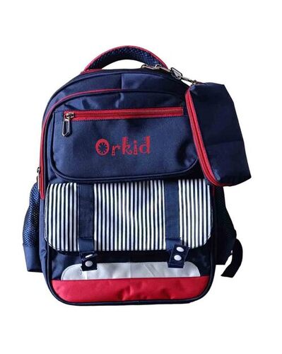 School Bag - PVC Material, Customized Size | Lightweight Design, Adjustable Padded Shoulder Straps, 