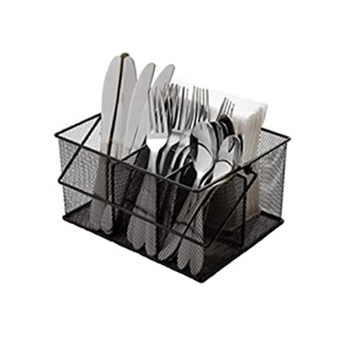 Silver Utensil Caddy