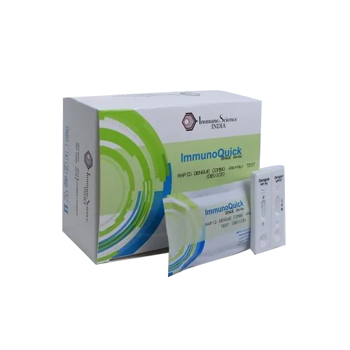 Dengue Combo Ag Ab Immuno Quick - Unisex Testing Kit for Pathlabs & Hospitals | Reliable Results, Ea