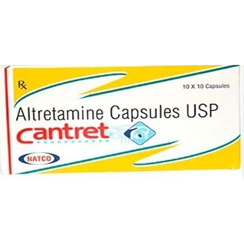 Altretamine Capsules - Dry & Cool Storage | Non-Staining Capsule Design, Ideal for Medical Treatment
