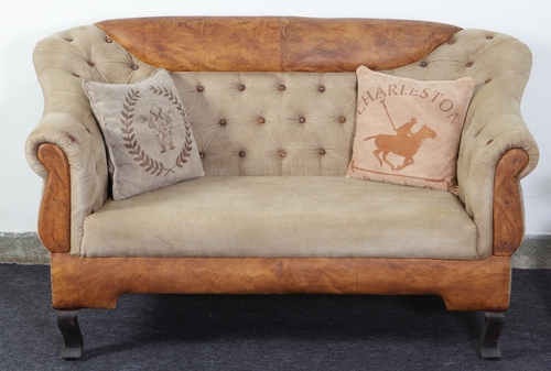 Wooden Carved Sofa No Assembly Required