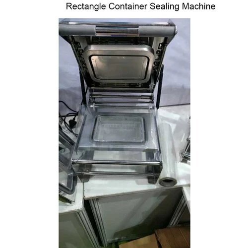 Rectangle Container Sealing Machine - Automatic Grade: Semi-Automatic