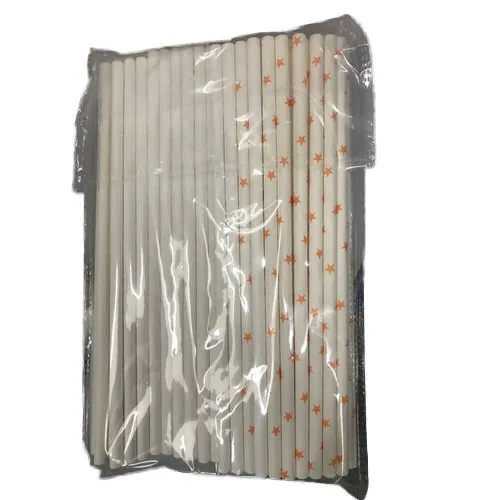 Printed Wrapped Paper Straw Application: Beverage