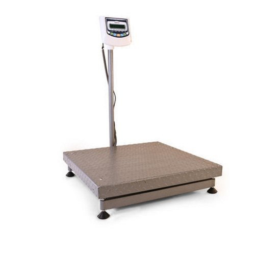 Digital Mechanical Platform Weighing Scale - 300 Kg Capacity, 300x350 mm to 500x600 mm Sizes, Silver