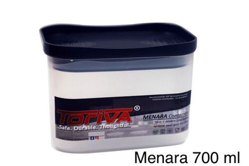 700ml Menara Container - BPA Free Plastic, Non-Toxic Material , Freezer, Dishwasher, Microwave Safe,