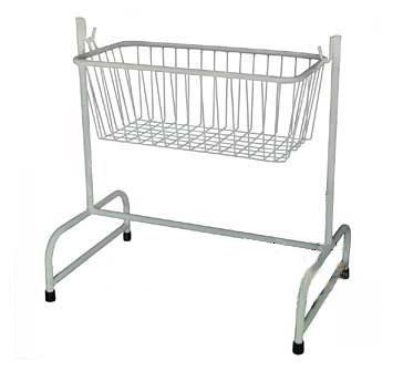 Baby Cradle - M.S. Tubular Pipe with PVC Stumps, Woven Mesh Hanging Design for Enhanced Safety and C