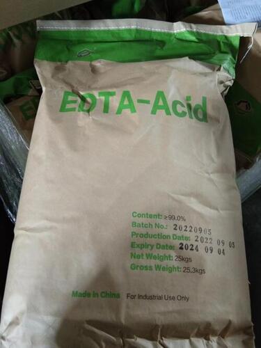 EDTA Acid - High Purity Powder, Industrial Grade Chelating Agent for Water Treatment, Food Preservat