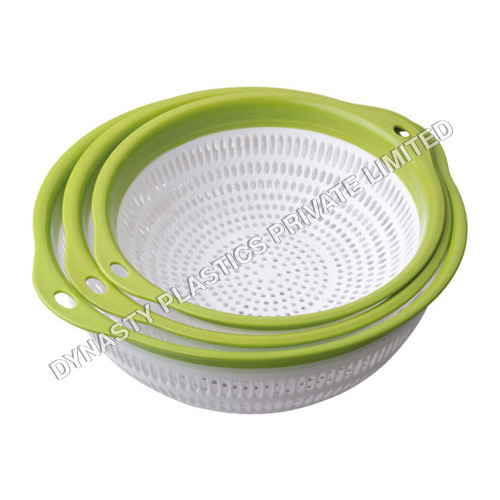 Green Colander Dd 3 Pcs Set