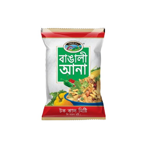 Bangaliana Tok Jhal Misti Chanachur Namkeen (35g) - Spicy & Sweet Snack, Smooth Texture | High Quali