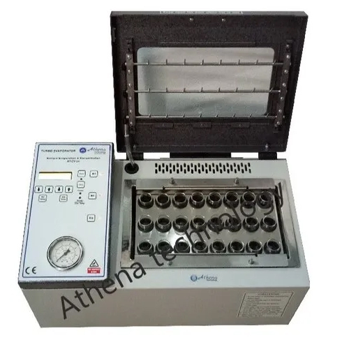 Automated Nitrogen Evaporator - Stainless Steel, Various Sizes, Silver Finish | User-Friendly Interf