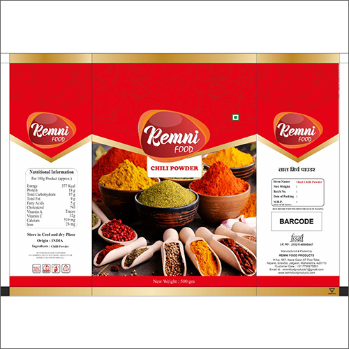 500G Red Chilli Powder Grade: Food