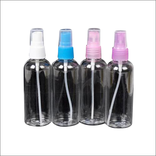 Plastic Spray Bottles - PET Material, 200ml Capacity, Transparent Color | Round Shape, Adjustable No
