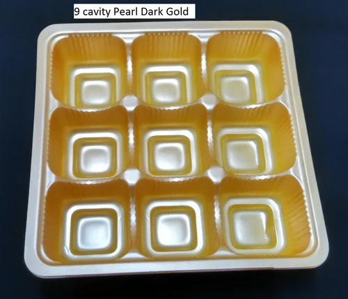 Sweet Blister Packaging Tray - Color: Golden