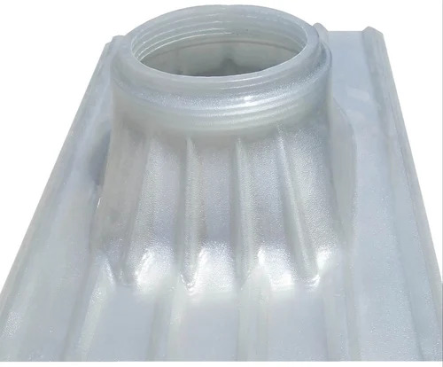 Polycarbonate Ventilation Louvers - Color: White