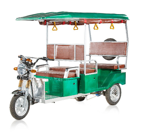 E Rickshaw - Sturdy Frame Design, Energy Efficient Operation, Eco-Friendly Transportation Solution