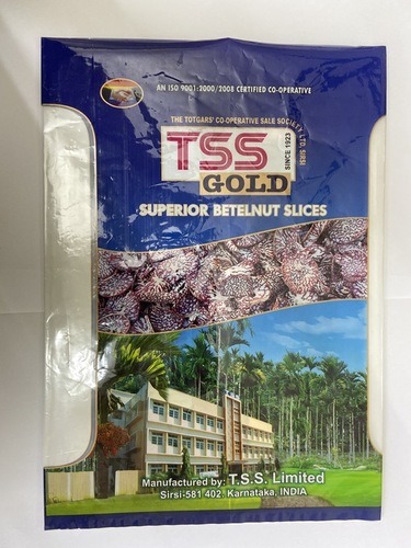 TSS GlodSirsi Betelnut Pouches - Rigid PP Material, Multicolor Glossy Design, Features Transparent F