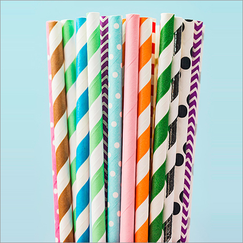Colorful Paper Straw - Paper Material, Various Colors | Ideal for Commercial and Residential Use
