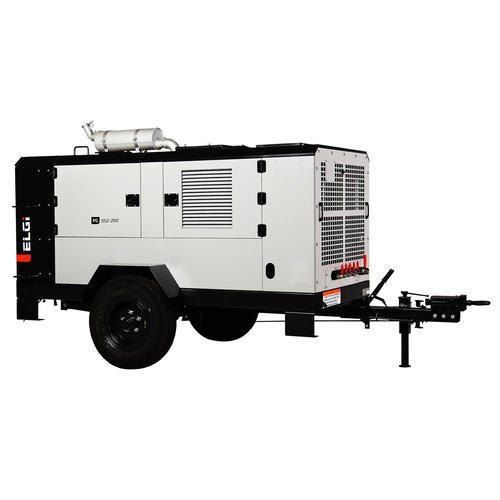 Mild Steel Trolley Mounted Compressors