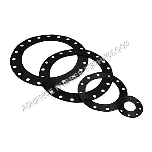 Flange And Ring Gasket - Color: Black