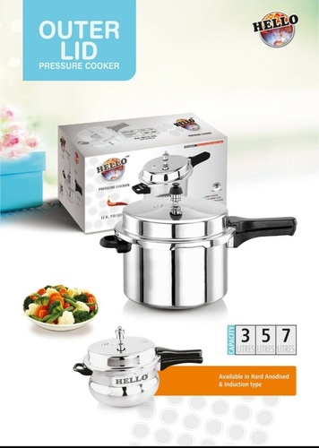 Outer Lid Pressure Cooker - Capacity: 1.5