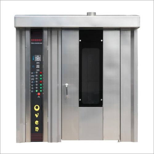 Rotary Rack Bakery Oven - Stainless Steel Body, Electric Power Source, User-Friendly Control Panel |