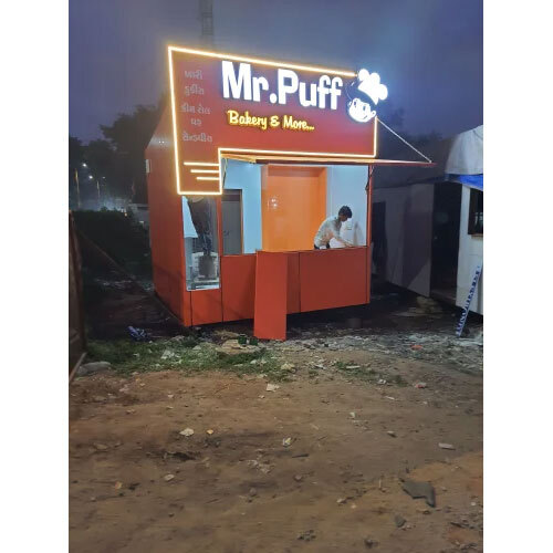 Portable Pantry Cabin - Mild Steel, Custom Size | Office Use, Weather-Resistant Design