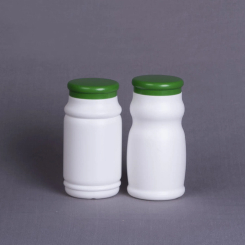 Herbal Powder Jars With Disc Shape Screw Caps - HDPE Material, 100 grm, 55-58 mm Diameter, 110-115 m