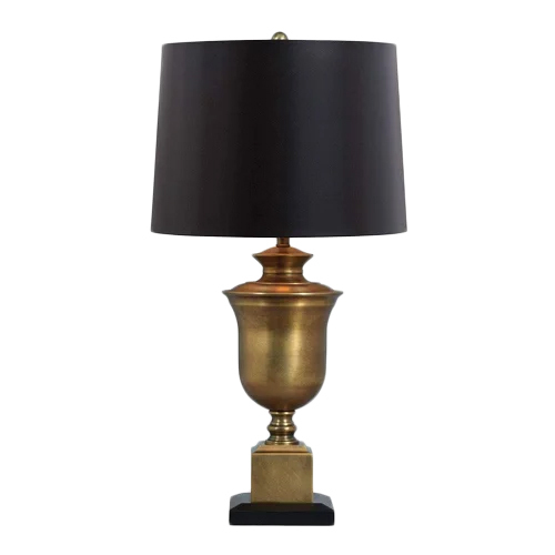 Table Lamp - Color: Black And Golden