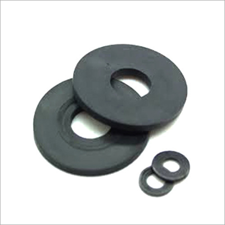 Rubber Washers - Natural Rubber, 20-25 mm , Round Shape, Shore A 60 Hardness, Black Color, Ideal for