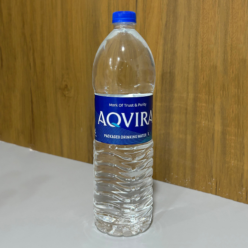 1 Ltr Aqvira Water Bottle - Color: Blue