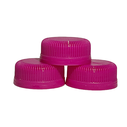 Pink Water Bottle Cap - Color: As Per Requirment